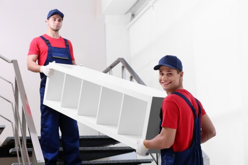 Professional Man and Van team assisting with a move in Hampstead