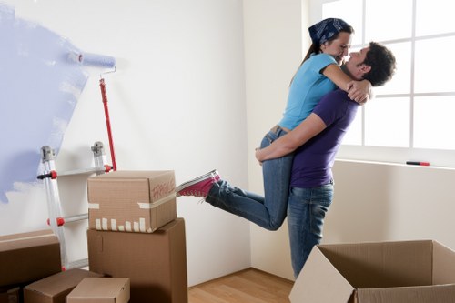 Professional team planning office relocation in Storage Hampstead
